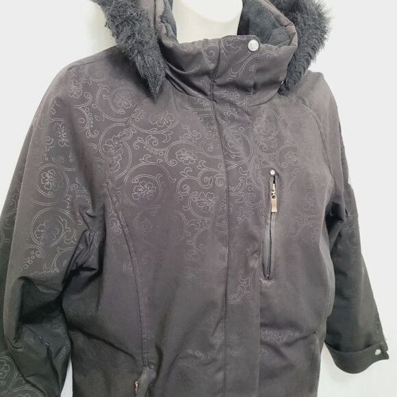 Penningtons Platinum Parka with Vegan Fur Trim - Picture 5 of 10